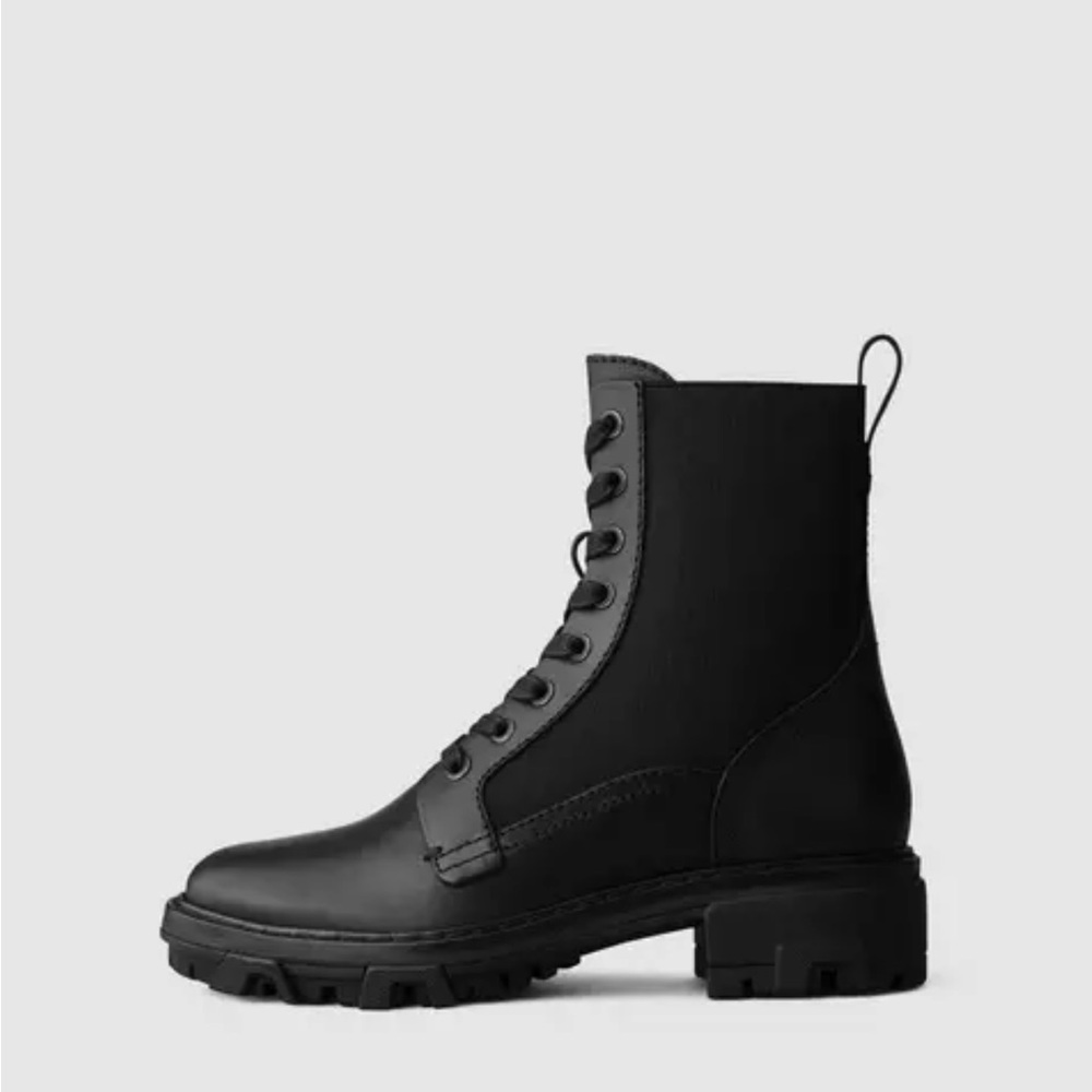 Rag & Bone Shiloh Boot Leather Combat Boot size 36.5 US 6.5 Women NEW